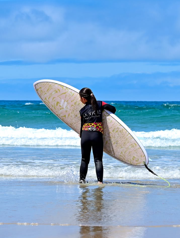 Vigie cours de surf enfants